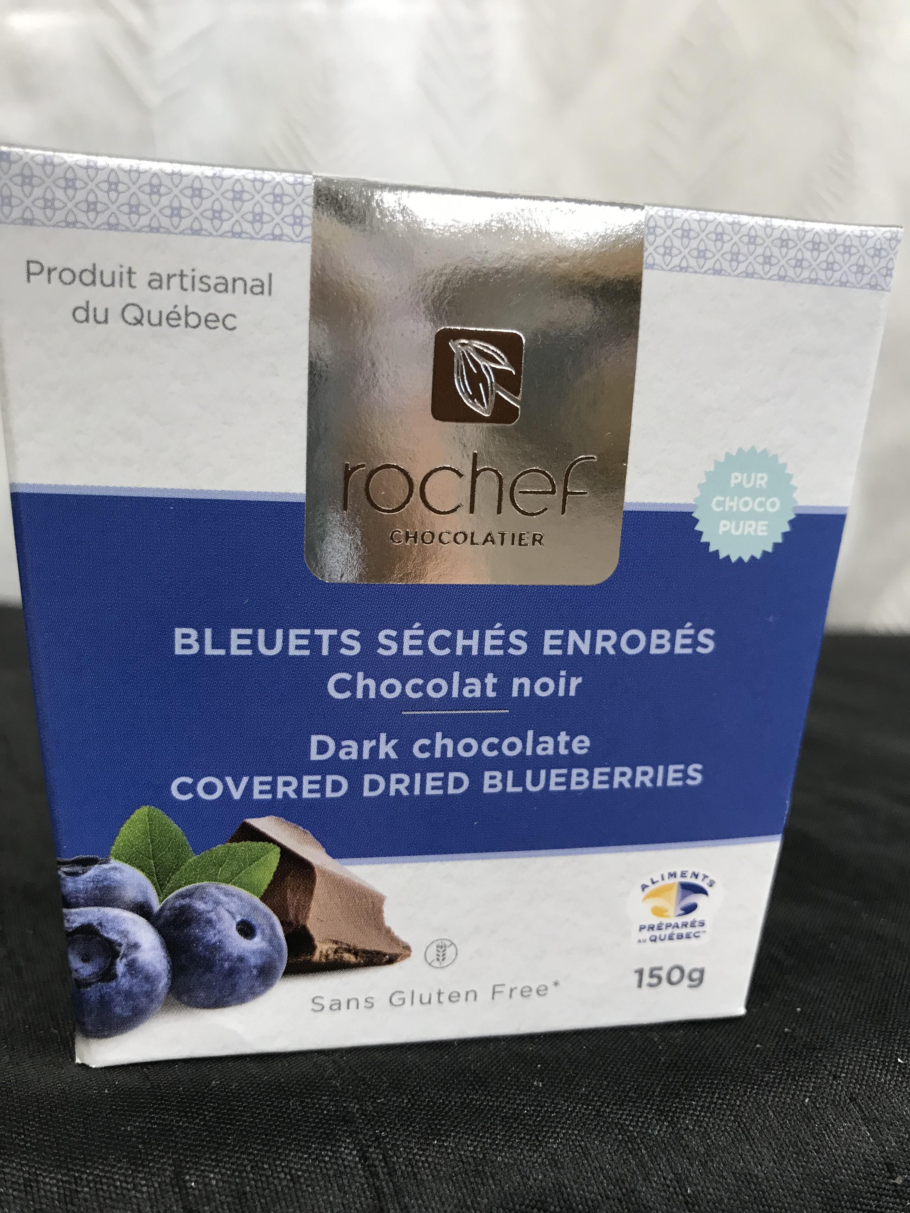 Dark Chocolate covered Blueberries